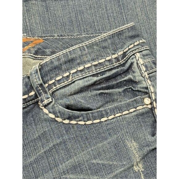 Seven7 Women's Straight Leg Denim Jean Size 8 - Picture 7 of 10